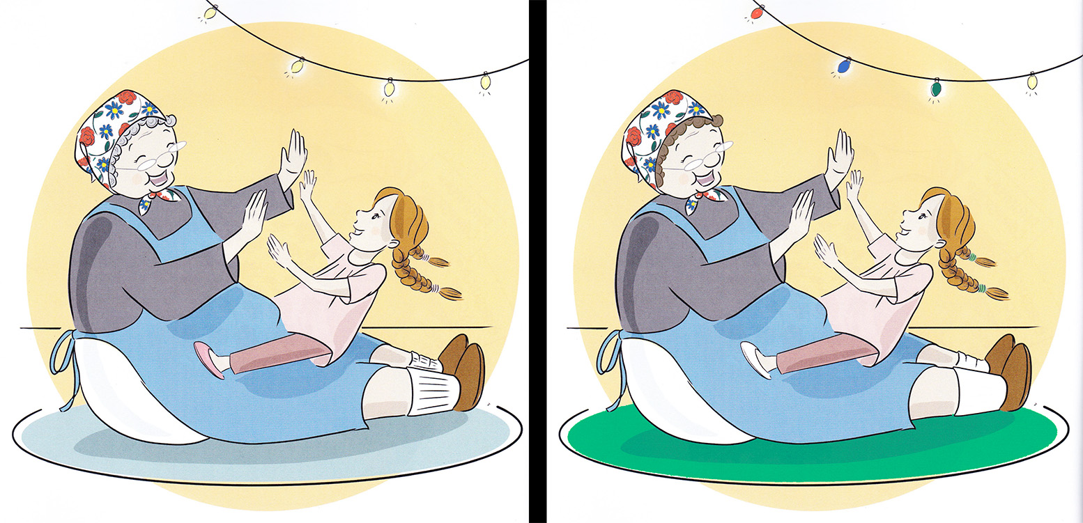 Find Difference Between the Pictures - Baba's Babushka