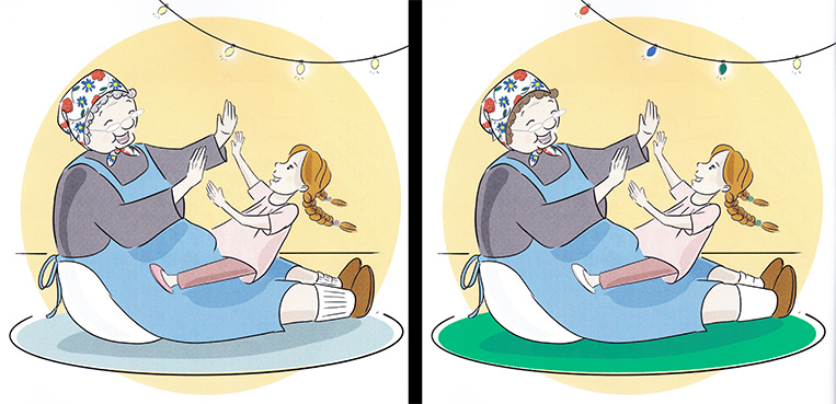 Find Difference Between the Pictures - Baba's Babushka