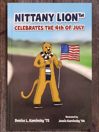 NITTANY LION CELEBRATES THE 4TH OF JULY