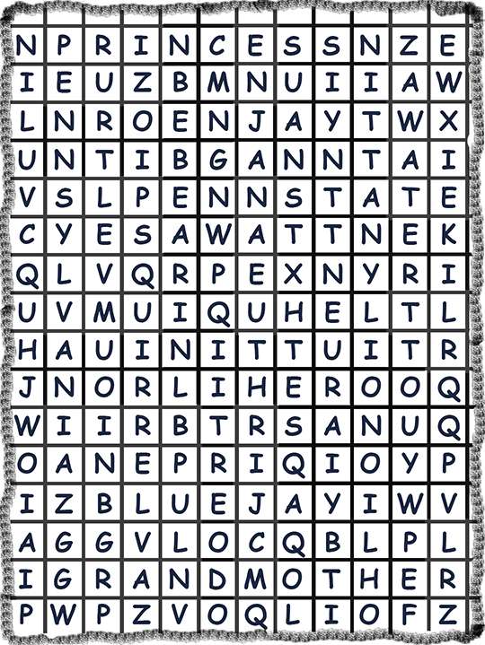 Hard: Find the hidden words