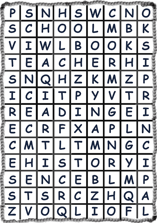 Medium 2: Find the hidden words