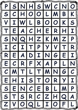 Medium 2: Find the hidden words